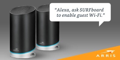 Alexa works with SURFboard mAX
